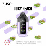 Buy Fisco Point Pro 7000 Disposable Vape - Box of 5 Juicy Peach