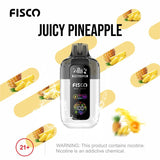 Buy Fisco Point Pro 7000 Disposable Vape - Box of 5 Juicy Pineapple