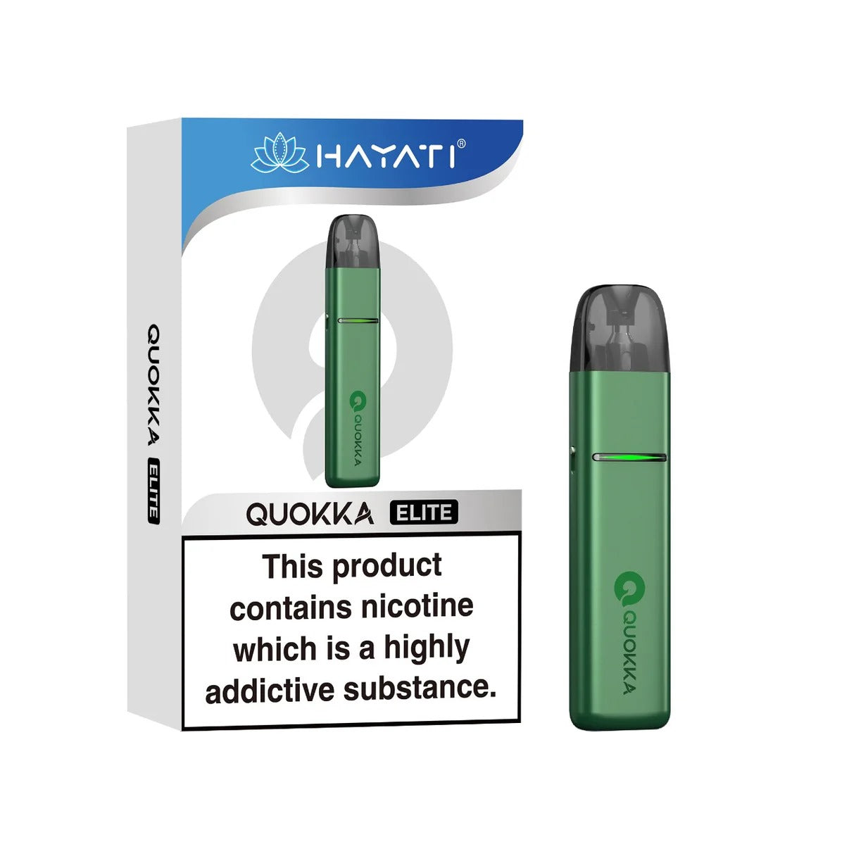Buy Hayati Quokka Elite Pod Vape Kit Forest Green