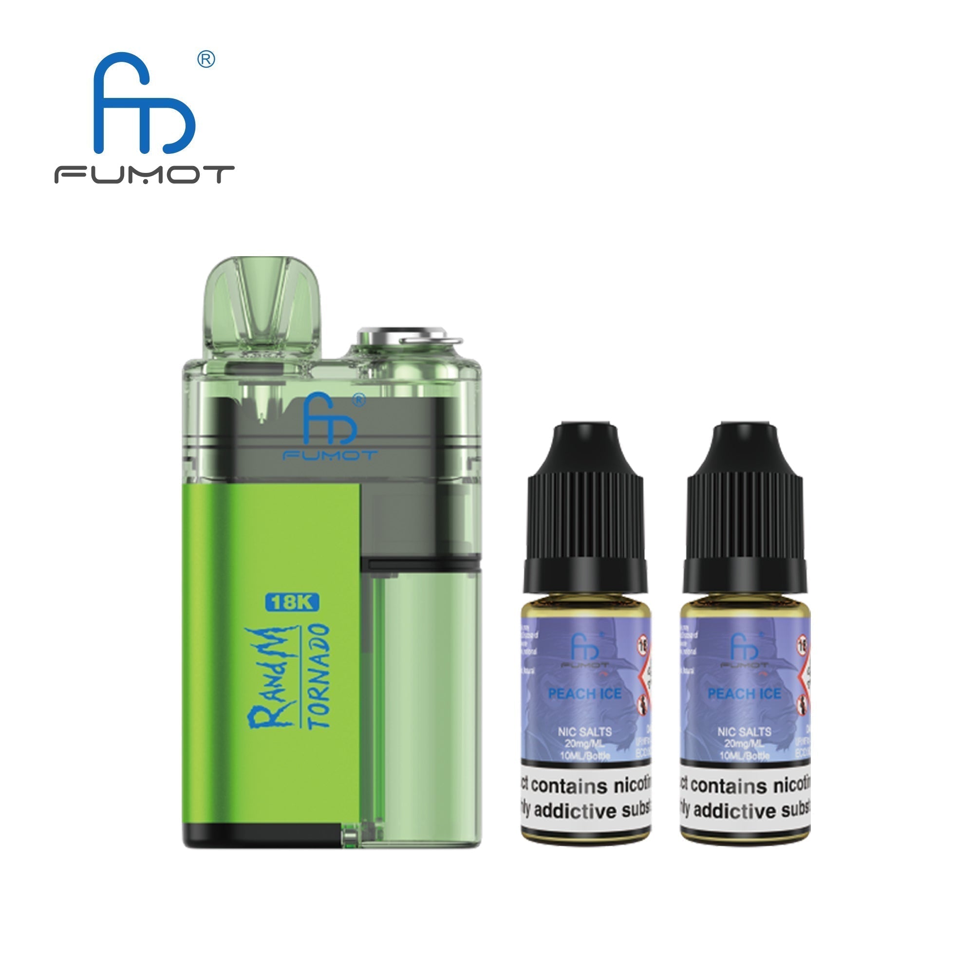 Fumot RandM Tornado 18000 Disposable Vape Box of 5 - #Simbavapeswholesale#
