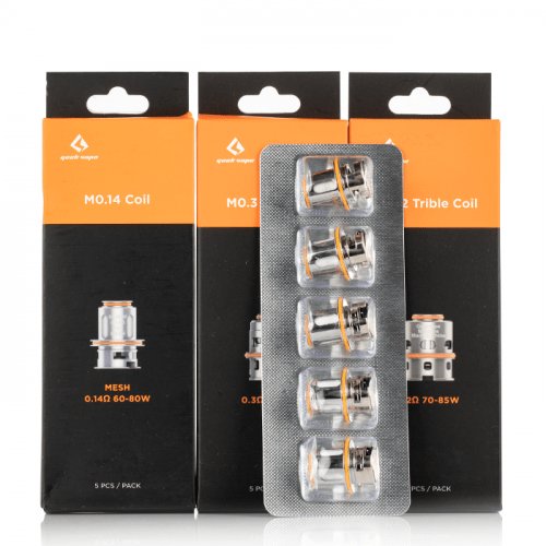 Buy Geek Vape - M Series - Replacement Coils - 5pack 0.14ohm M Single