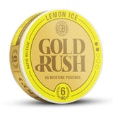 Buy Gold Bar Gold Rush Nicotine Pouches Pack of 10 Lemon Ice