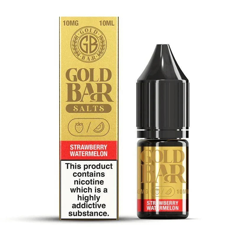Buy Gold Bar Nic Salts 10ml E-liquids (Box of 10)