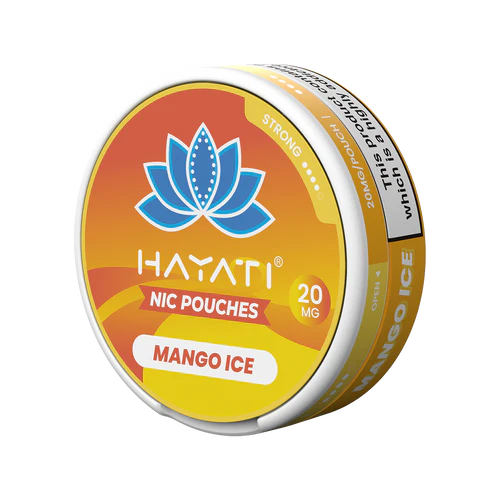 Buy Hayati Nicotine Pouches Pack of 10 Mango Ice