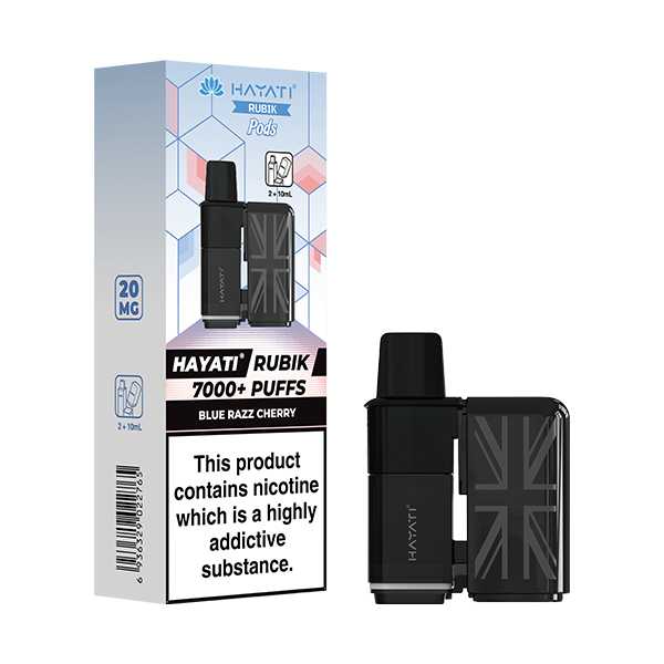 Hayati Rubik 7000 Replacement Pods Box of 5 - option1