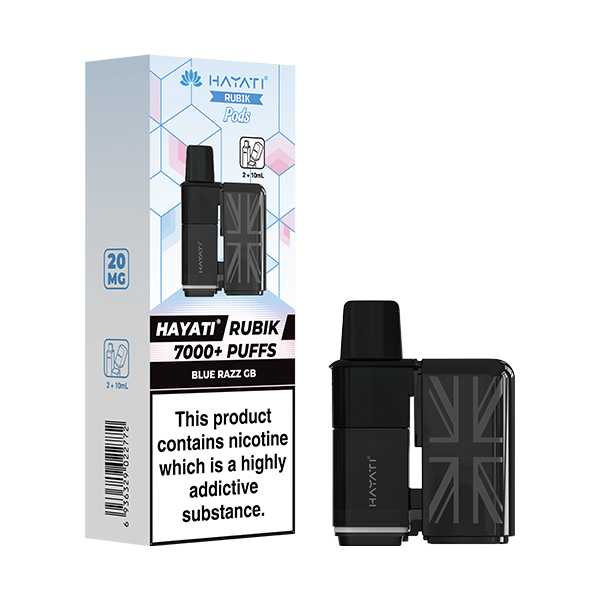 Hayati Rubik 7000 Replacement Pods Box of 5 - option1