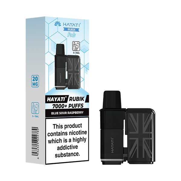 Hayati Rubik 7000 Replacement Pods Box of 5 - option1