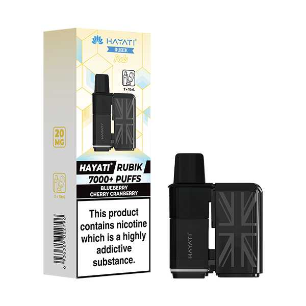 Hayati Rubik 7000 Replacement Pods Box of 5 - option1