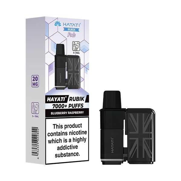 Hayati Rubik 7000 Replacement Pods Box of 5 - option1