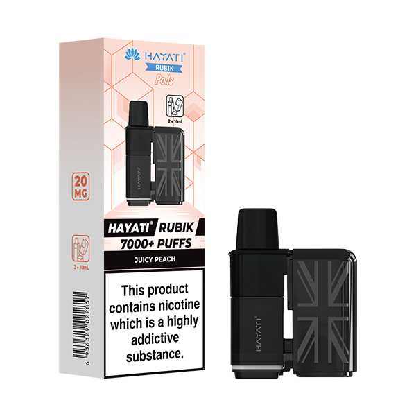 Hayati Rubik 7000 Replacement Pods Box of 5 - option1