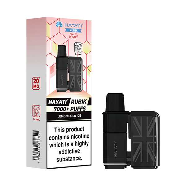 Hayati Rubik 7000 Replacement Pods Box of 5 - option1
