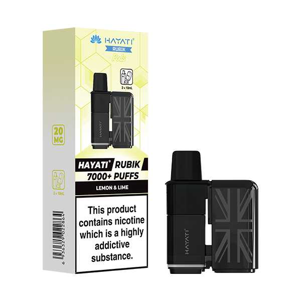Hayati Rubik 7000 Replacement Pods Box of 5 - option1