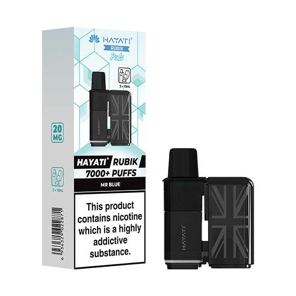 Hayati Rubik 7000 Replacement Pods Box of 5 - option1