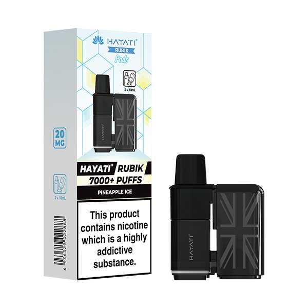 Hayati Rubik 7000 Replacement Pods Box of 5 - option1