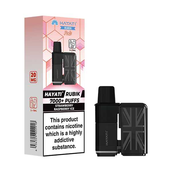 Hayati Rubik 7000 Replacement Pods Box of 5 - option1