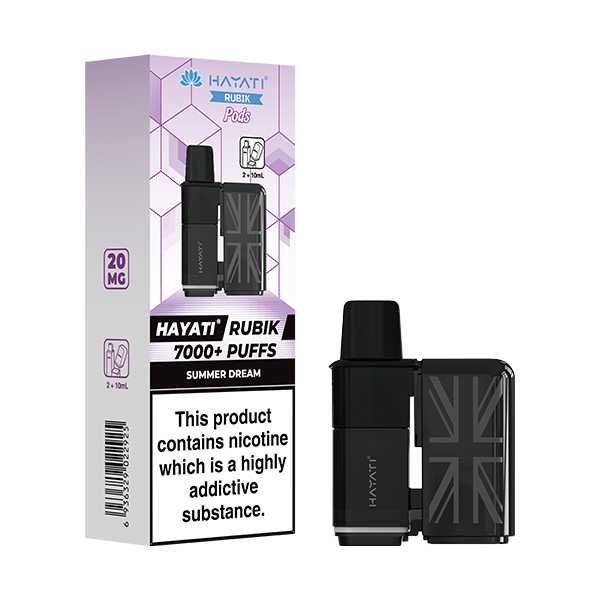 Hayati Rubik 7000 Replacement Pods Box of 5 - option1