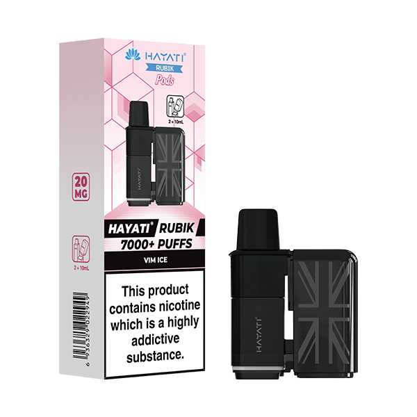 Hayati Rubik 7000 Replacement Pods Box of 5 - option1