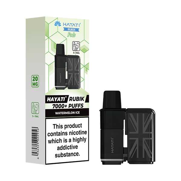 Hayati Rubik 7000 Replacement Pods Box of 5 - option1