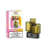 HQD Glow Air 35K Prefilled Pods - Juicy Peach/Peach Mango Ice - vapeukwholesale