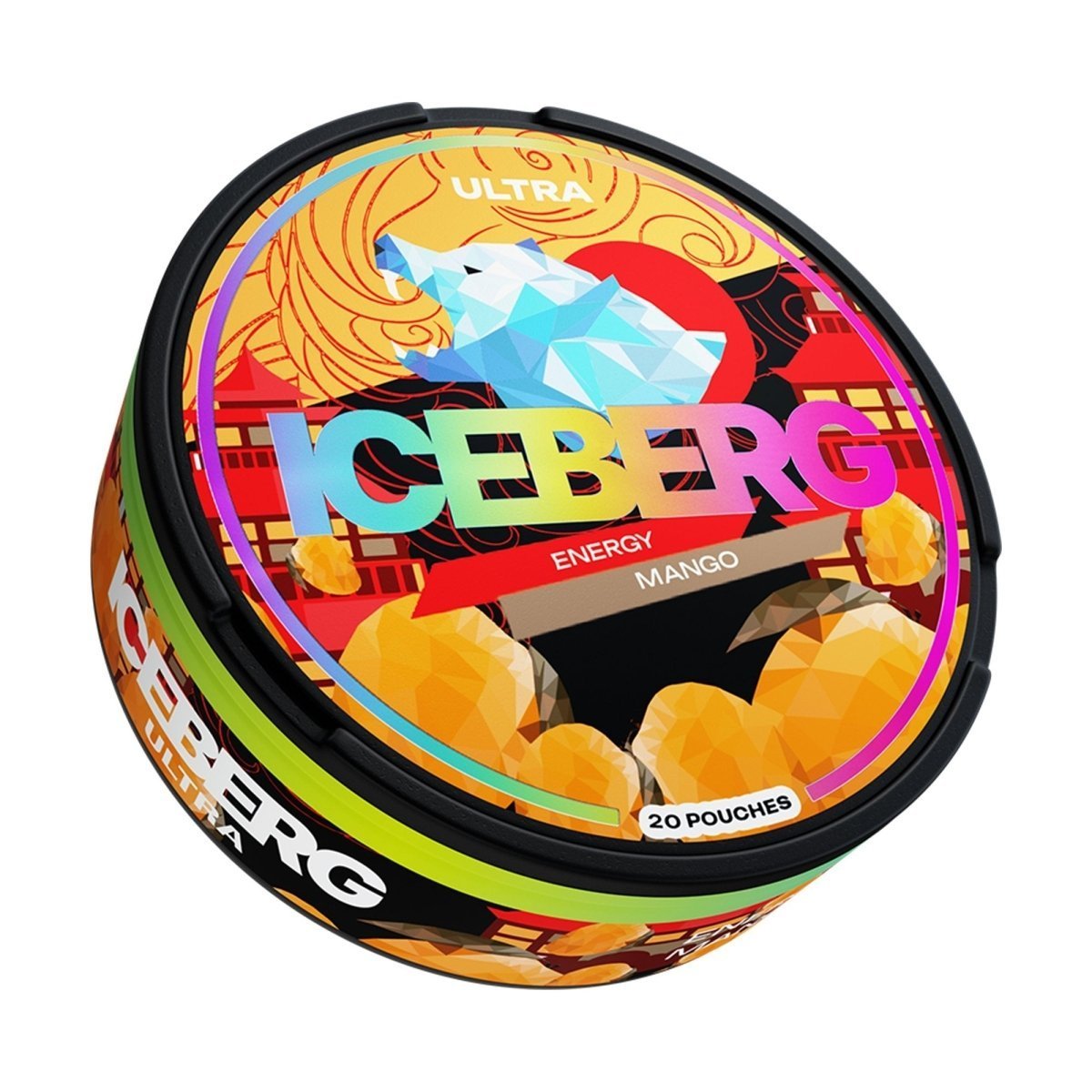 Buy Iceberg Snus 16gr 150mg Pouches Energy Mango