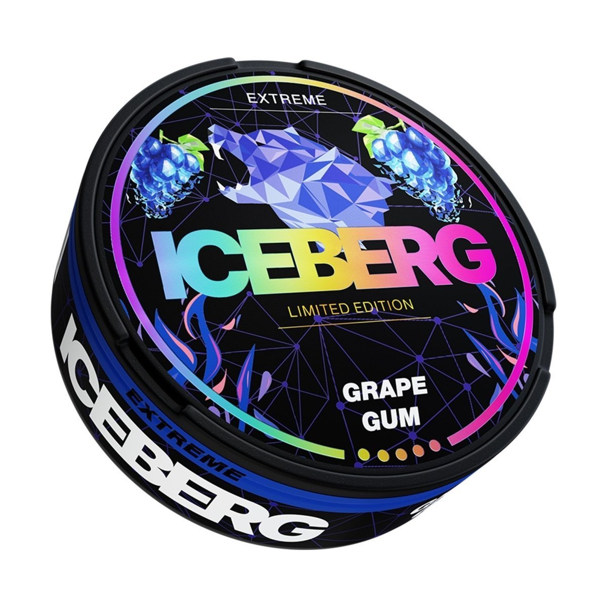 Buy Iceberg Snus 16gr 150mg Pouches Grape Gum