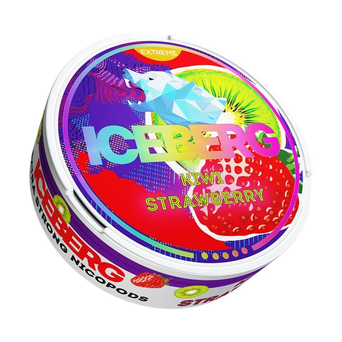 Buy Iceberg Snus 16gr 150mg Pouches Kiwi Strawberry