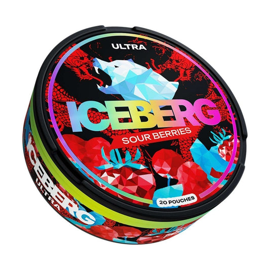 Buy Iceberg Snus 16gr 150mg Pouches Sour Berries