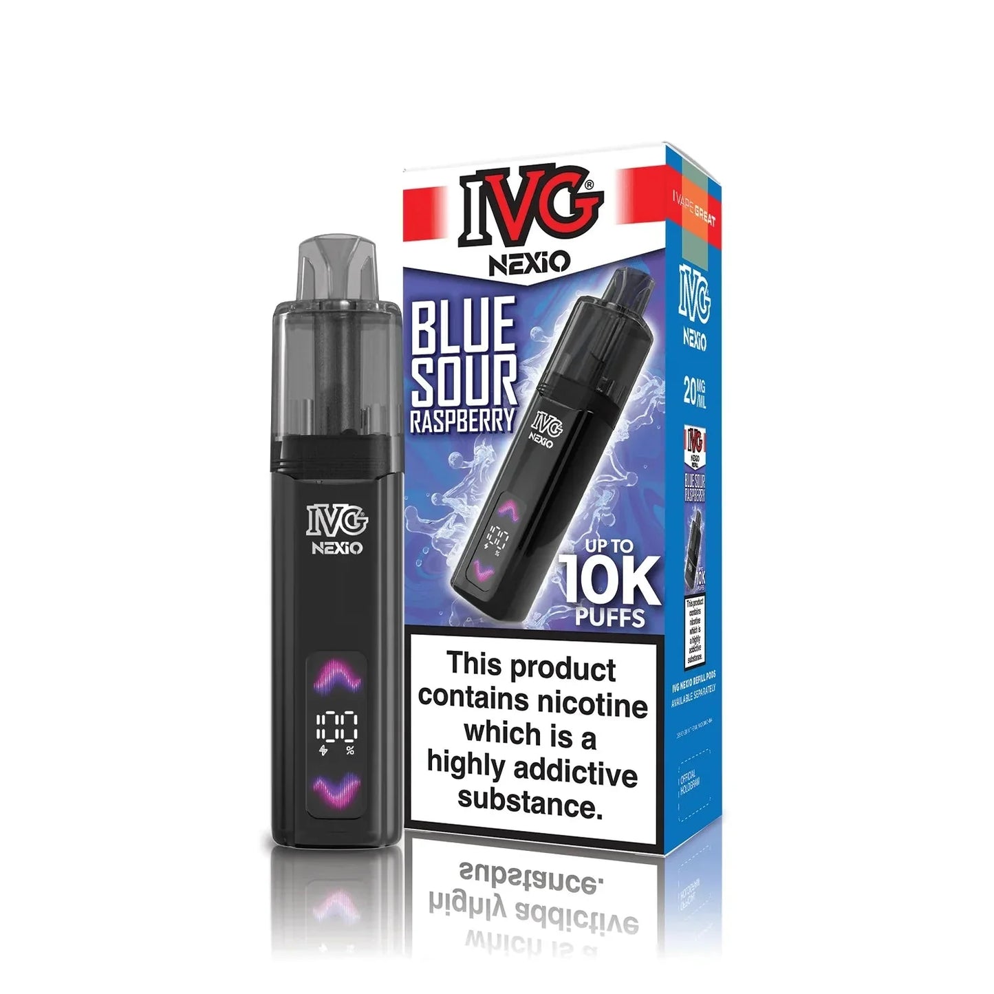 IVG Nexio 10k Pod Vape Kit Box of 5-option1