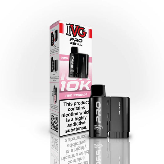 Buy IVG Pro 12 Prefilled Vape Pods Pack of 5 Pink Lemonade