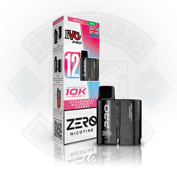Buy IVG PRO 12 Refill Pod 2ml ZERO NICOTINE