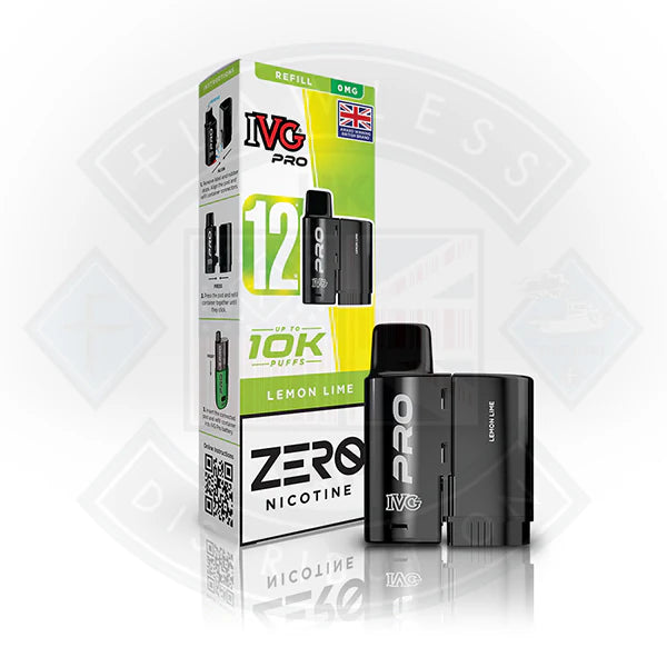 Buy IVG PRO 12 Refill Pod 2ml ZERO NICOTINE