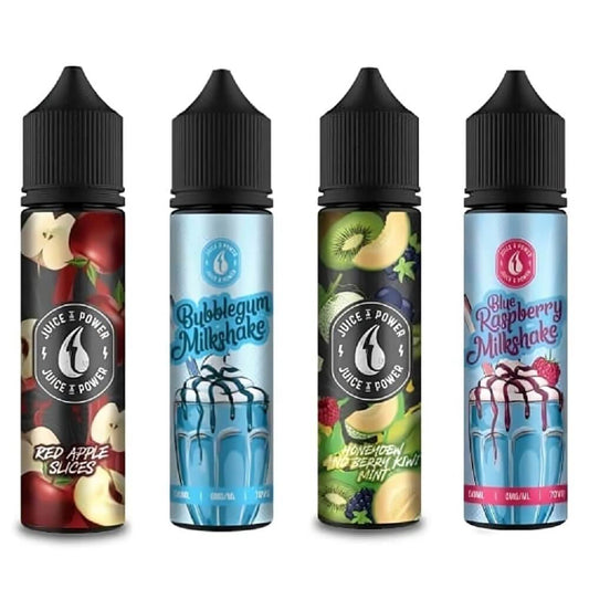 Juice 'N' Power All Ranges 50ml Shortfill - #Vapewholesalesupplier#