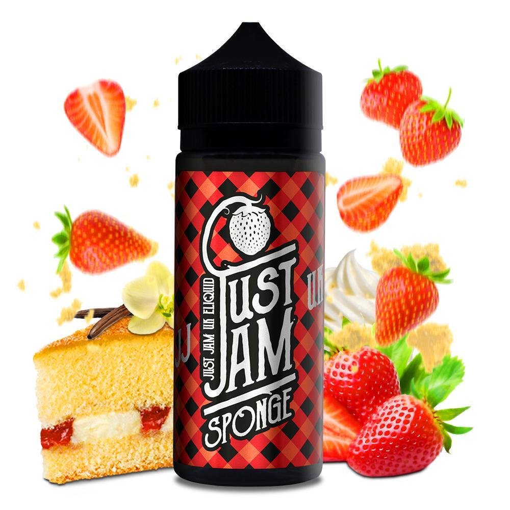 Just Jam Sponge 100ml Shortfill - #Vapewholesalesupplier#