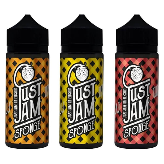 Just Jam Sponge 100ml Shortfill - #Vapewholesalesupplier#