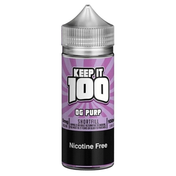 Keep It 100 OG Series 100ml Shortfill - #Vapewholesalesupplier#