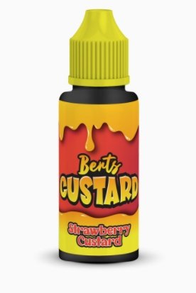 Kingston Berts Custard 100ML Shortfill - #Vapewholesalesupplier#
