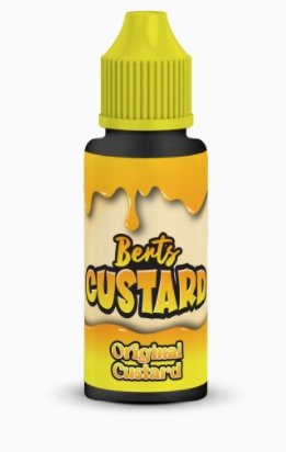 Kingston Berts Custard 100ML Shortfill - #Vapewholesalesupplier#