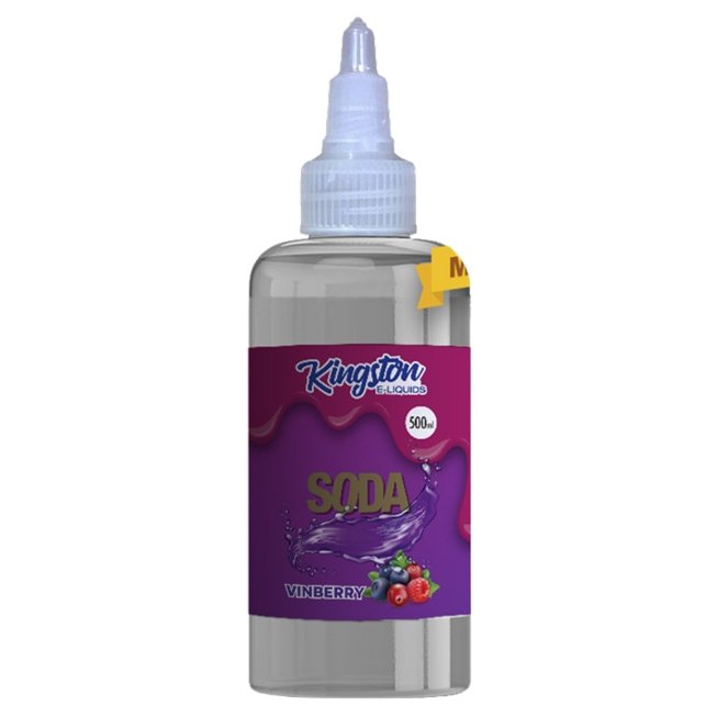 Kingston E-liquids Soda 500ml Shortfill - #Vapewholesalesupplier#