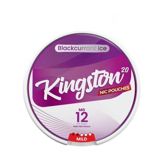 Buy Kingston Nicotine Pouches Pack of 10 Blackcurrant Ice