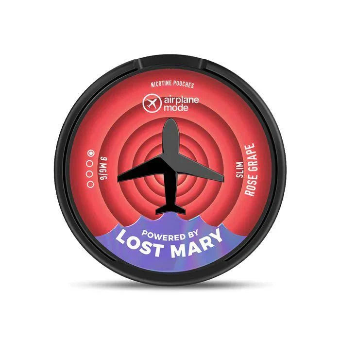 Buy Lost Mary Airplane Mode Nicotine Pouches Pack of 10 Rose Grape