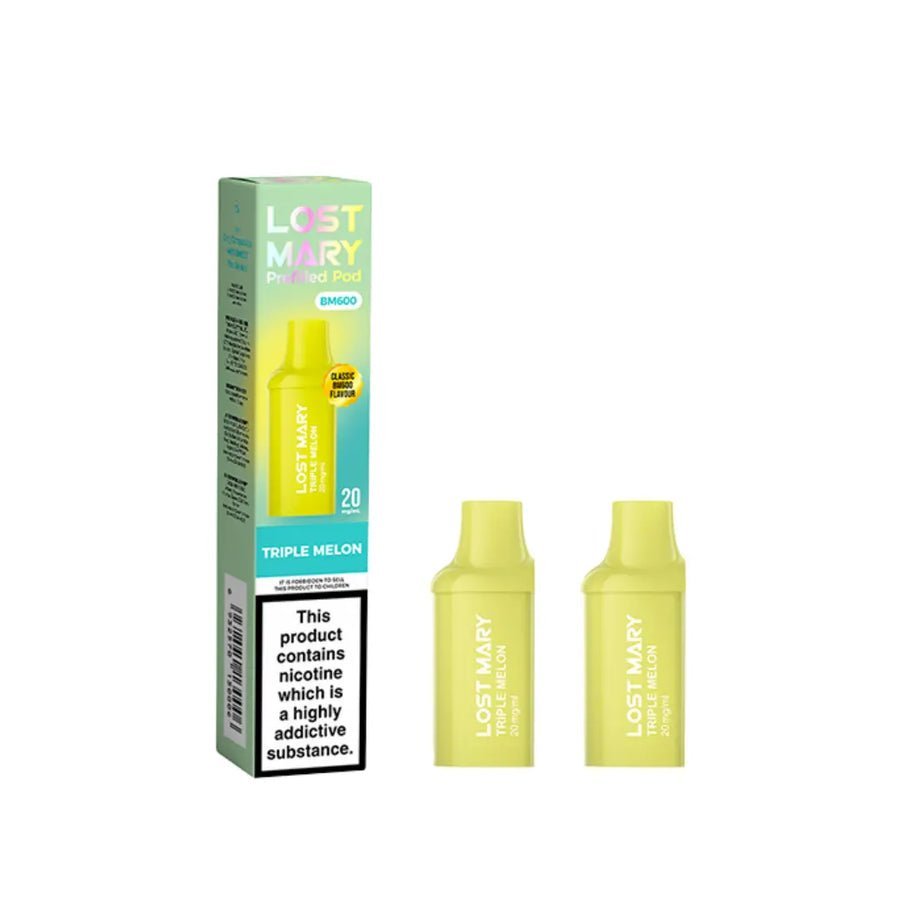Buy Lost Mary BM600 Replacement Pods Pack of 10 Triple Mango