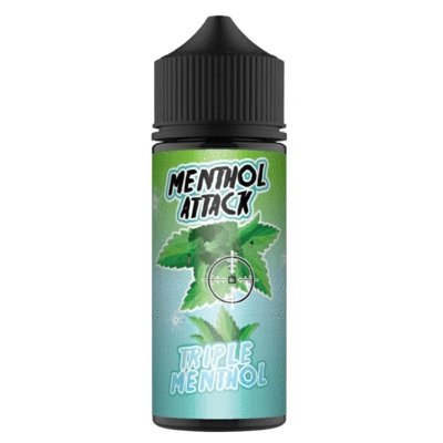 Menthol Attack 100ML Shortfill - #Vapewholesalesupplier#