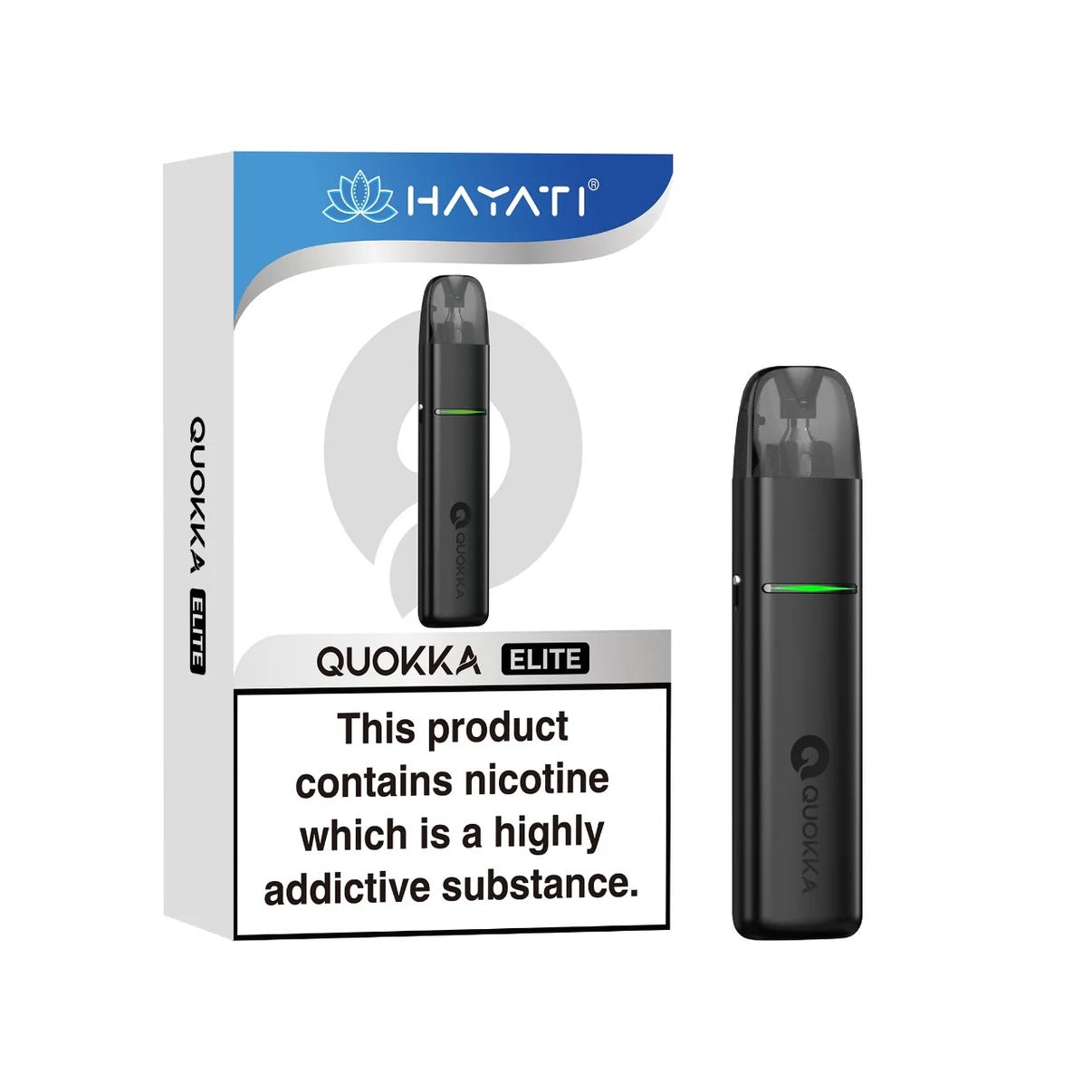 Buy Hayati Quokka Elite Pod Vape Kit Onyx Black