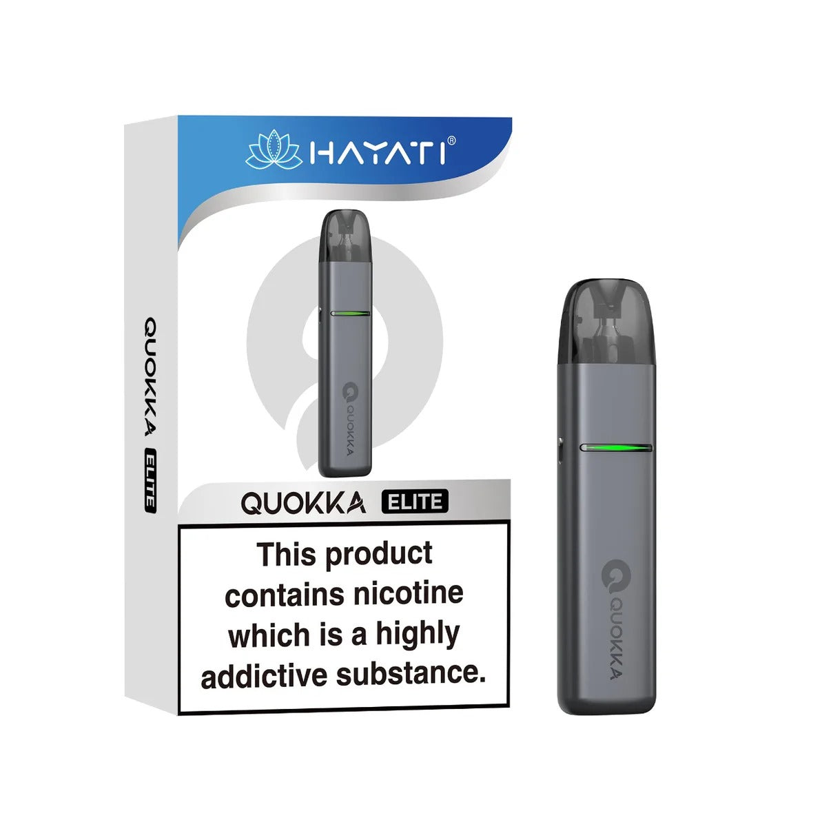 Buy Hayati Quokka Elite Pod Vape Kit Opal Grey