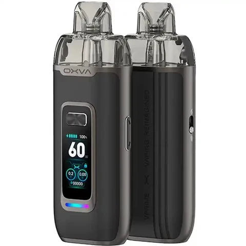 Buy Oxva VPrime Pod Vape Kit Black Leather