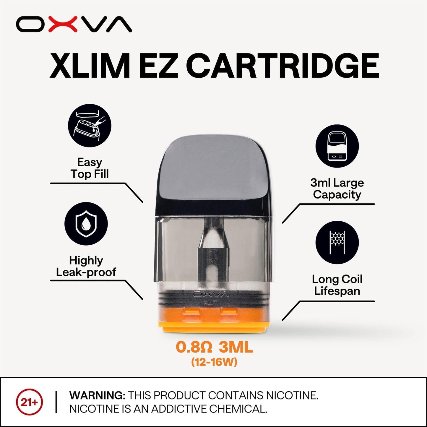 Buy Oxva Xlim EZ Cartridges Pods Pack of 3