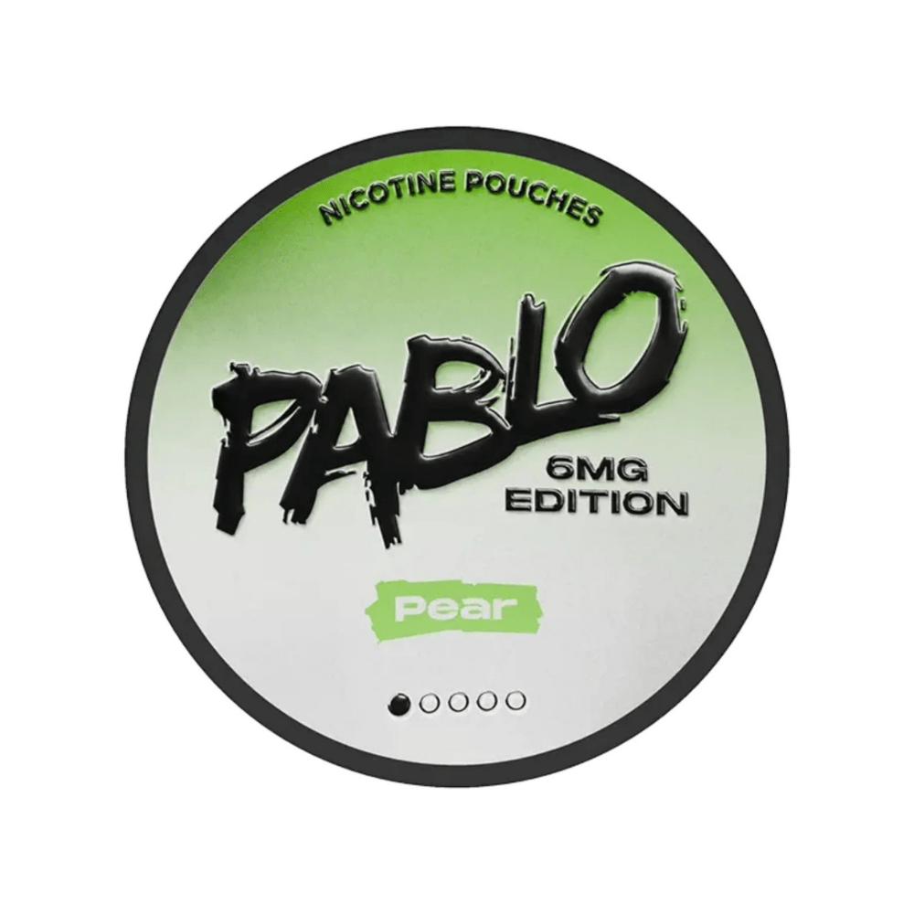 Buy Pablo Nicotine Pouches 6mg - Box of 5 Pear 6mg