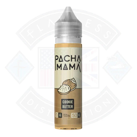 Buy Pacha Mama Cookie Butter 50ml 0mg shortfill e-liquid