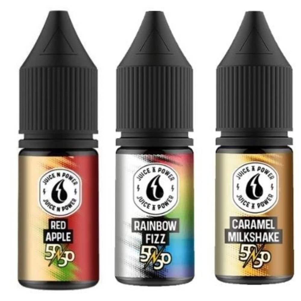 Pack Of 10 Juice N' Power 10ml E-Liquid - #Vapewholesalesupplier#