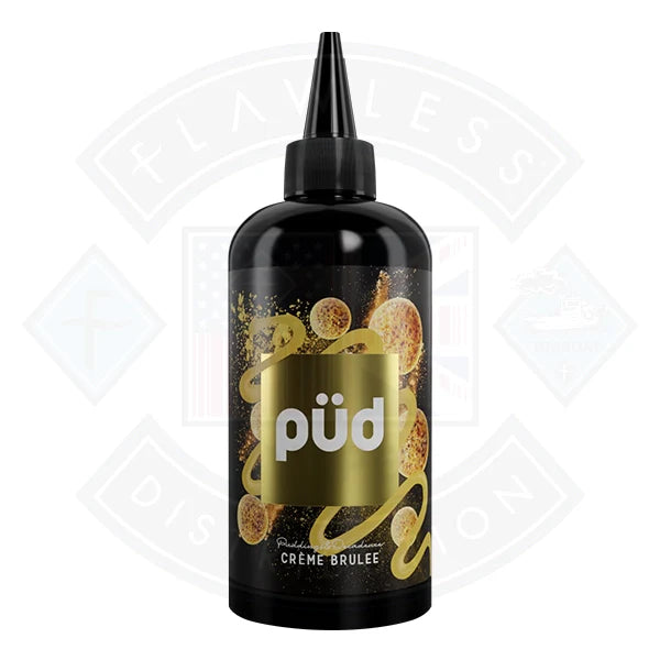 Buy PUD Pudding & Decadence Creme Brulee 0mg 200ml Shortfill E-Liquid